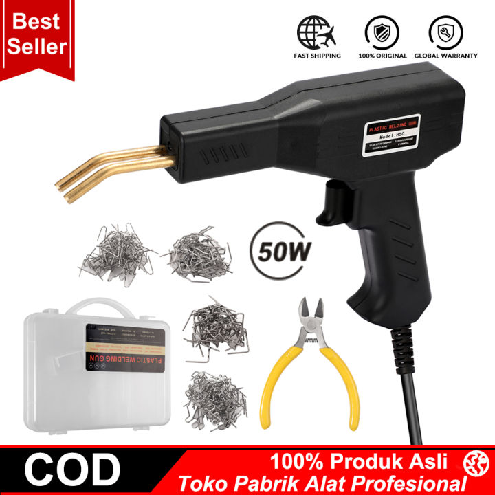 Mesin Las Plastik Praktis Alat Garasi Alat Stapler Panas Staples PVC ...