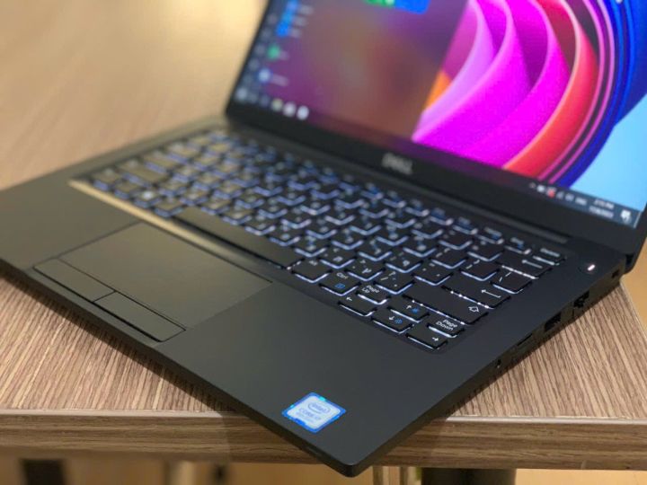 Laptop Mini 12.5' Dell 7290 Core I7 - 8650u/Ram 8Gb/SSD 256Gb Mỏng Nhẹ Đẹp Keng 97% - Laptop Chạy 24/24