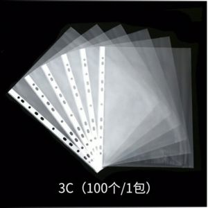 กระเป๋าแฟ้ม กันน้ำและป้องกันคราบสกปรก หนาและไม่แตกหักง่าย ฟิล์มป้องกัน a4 แบนและมั่นคง pp ใส