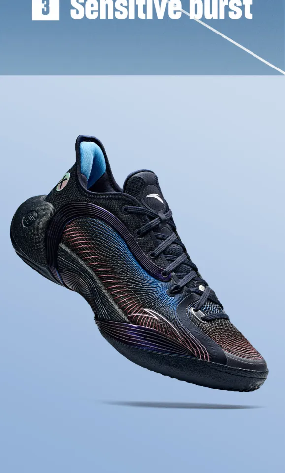 ANTA Men KT Three Point Rain 2 Basketball Shoes Professional