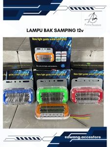 Lampu Bak Samping Truck 24Volt WaterProof