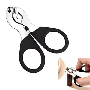 HUNIU Stainless Steel Oral Liquid Bottle Opener Quick Remove Effortless Box Opener Sturdy Lightweight Manual Cap Remover for Home