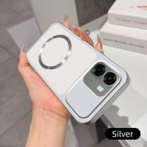 Simple For OPPO A6X A6C A6T A6 Pro A6K A6S A6i Plus Magnetic Back Cover Soft Leather Veneered Phone Silicone Casing
