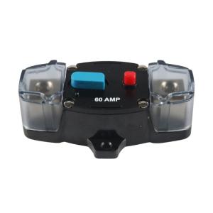 60A/100A/200A/250A Circuit Breaker Manual Reset Inline Fuses Holder for Trolling Motor Stereo Sound and Inverter Block