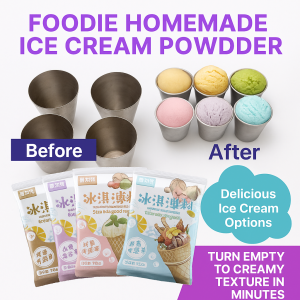 Ice Cream Powder Homemade Flavored Ice Cream Powder Internet Celebrity Handmade Hard Colorful Ice Cream Powder