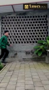 Baju koko Haibah trompah bagus saku trompah SEMI JAS merk LUWES