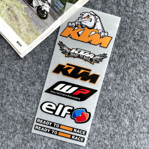 สำหรับKTM 390 790 250 DUKE RC390 RC200 125 150 EXCผจญภัยBodyการใช้ถังสติกเกอร์สะท้อนแสงดัดแปลงรถจักรยานยนต์อุปกรณ์ตกแต่งหมวกกันน็อกสติ๊กเกอร์กันน้ำ