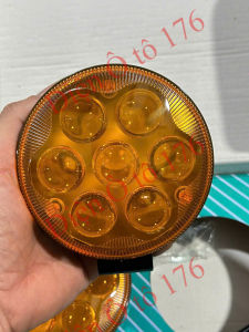 COMBO 2 đôi đèn led tăng sáng Runlai. Đèn led trợ sáng 7 bóng tròn. Điện 12v và 24v