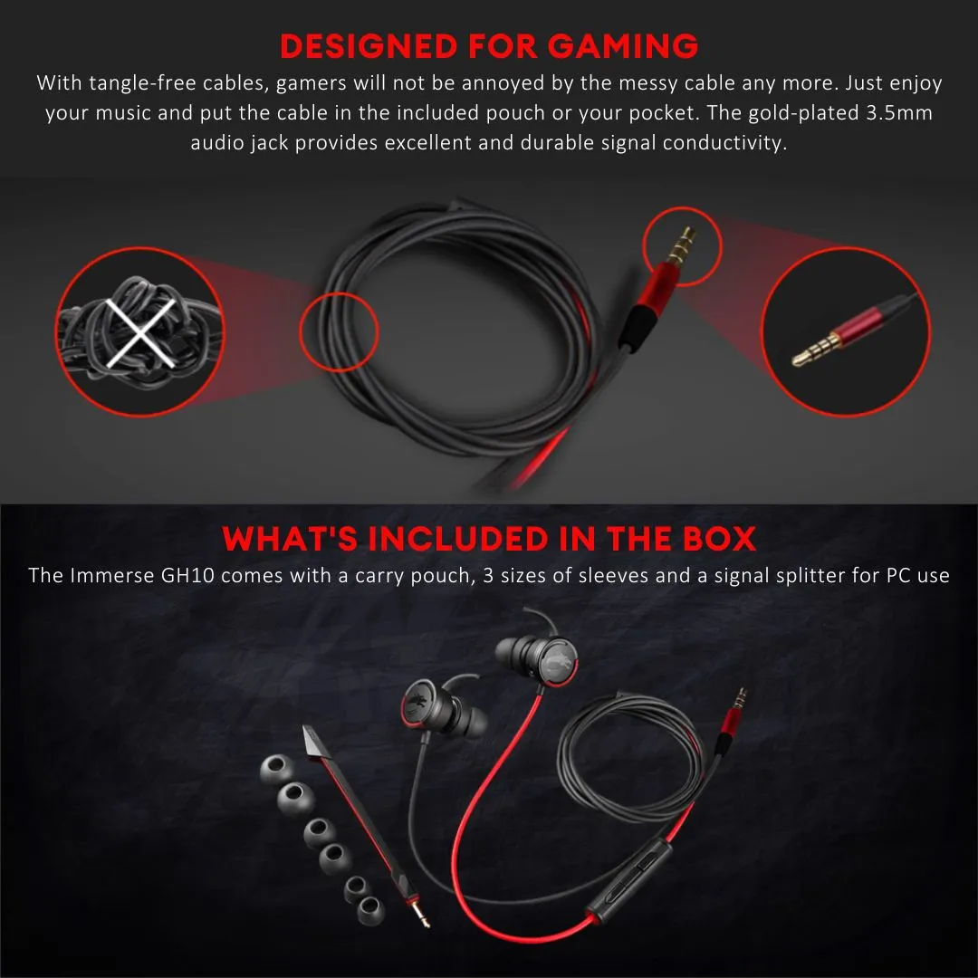 MSI GH10 Immerse Wired Gaming Handsfree with Microphone Gaming Headset 13