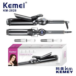 Kemei KM-2828 Professional Intelligent Constant Temperature Curling Iron High Quality Hair Curler Hair Straightener