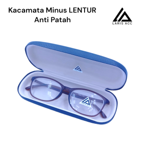 Kacamata Minus Anti Patah Pria Dan Wanita Model Baru TR90 5105 Gratis Hard Case + Lap