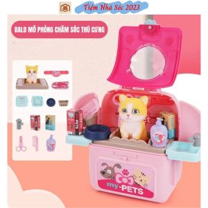 Đồ chơi thú bông Balo mô phỏng chăm sóc thú cưng như thật lồng chó mèo-Tiệm Nhà Sóc 2023