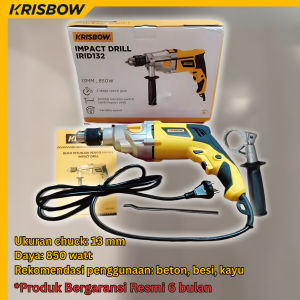 Bor Dinding Krisbow Bor Listrik Impact 2-speed 850 Watt 850 Watt 13 Mm Edi85-13vr IMPACT DRILL 13MM 850W 2-SPEED IRID132 Bergaransi Resmi Azko Dan Krisbow Indonesia