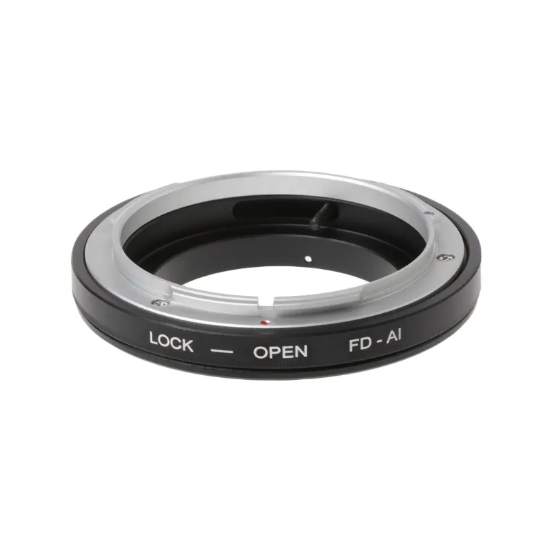 FD-AI Mount Adapter Ring For Canon FD Lens to Nikon F D7100/ D600/ D3200/  D800