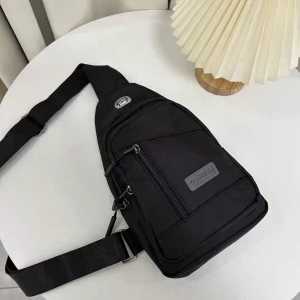 SALE! Crossbody Black Chest Pack Bag Backpack Chestpack * travel multi pocket *