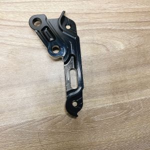 Pát trước Wave 110/RSX/Future led wave đời mới đĩa 260/267mm heo 4 Pis màu đen nhôm 6061