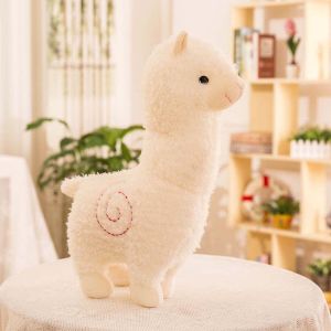 BEIBEI 28cm Colorful Animal Dolls Home Decoration Cotton Sheep Plush Animal Toy Alpaca Plush Toys Stuffed Toys Plush Doll