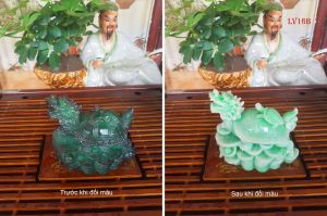 ⚡️Siêu Sale ⚡️ Linh vật Long Quy - Bản sao của Pet đổi màu để bàn trà - KT: 10*7*9CM