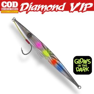 Metal Jig VIP 150g Master of Jigging Diamond VIP Handmade Termasuk Mata Kail