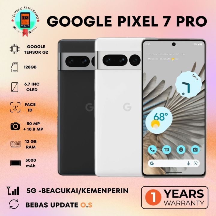 Google Pixel 7 PRO 12/128GB Super Istimewa Mulus Seperti Baru | Lazada ...