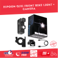 Ripoon Q100 Rear and Q101 Front Bicycle Integrated light and camera bike dash cam minimalist alternative to Cycliq. 