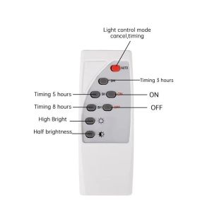 2PCS 8/24key Remote Control for Universal Solar LED Light Panel Wireless Control Remote Controls