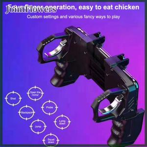 JointFlowers มือจับเกม K21เกมแพดโทรศัพท์มือถือ PUBG จอยสติ๊ก L1 R1ตัวควบคุมเกมยิง