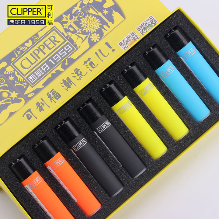 CLIPPER CP11 large series sliding wheel lighters in Spain can be filled
