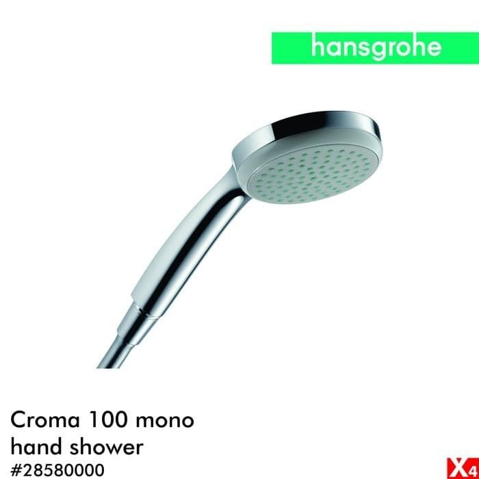 Hansgrohe Croma 100 Hand shower 1jet / Hand Sower Hansgrohe | Lazada ...