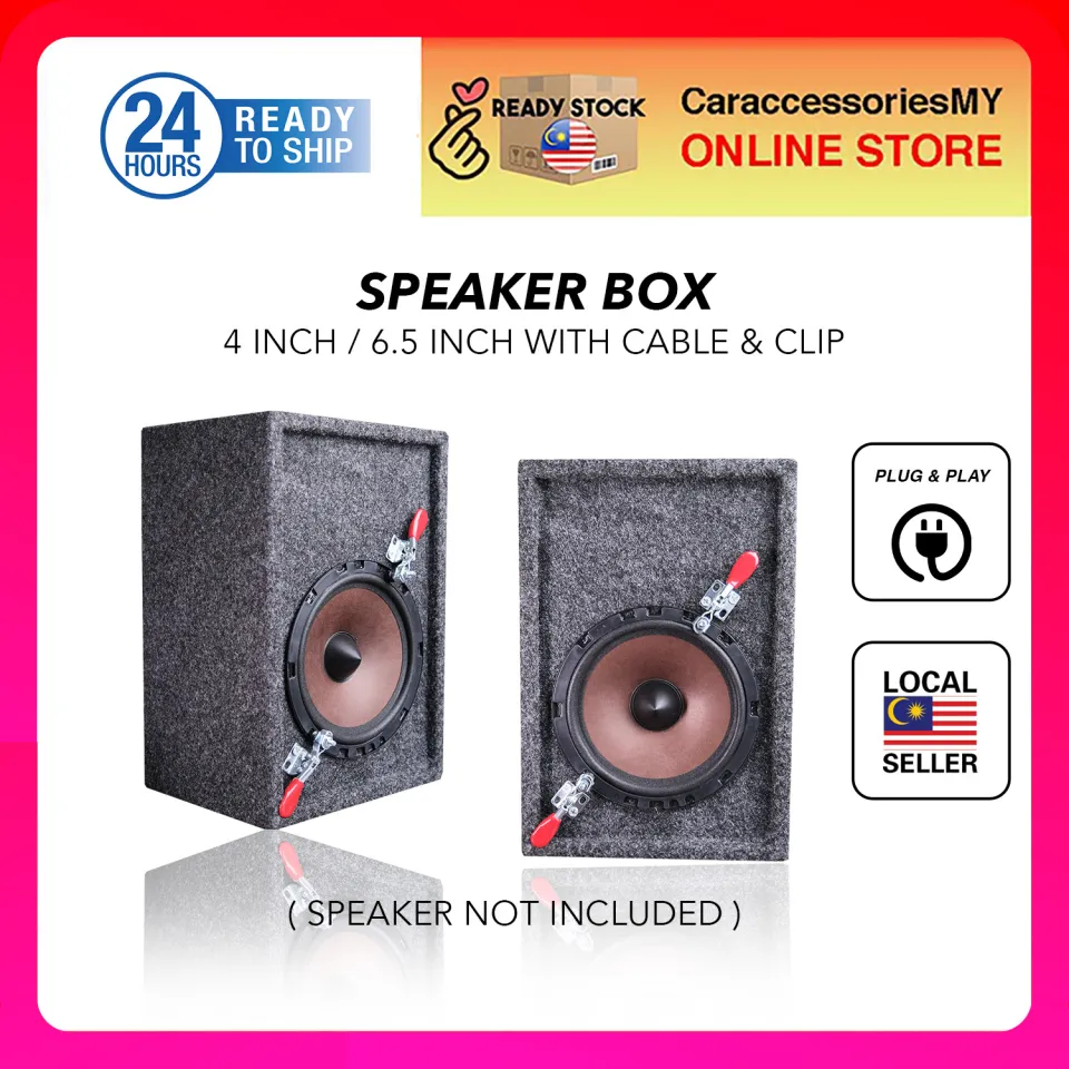 Car speaker wooden store box