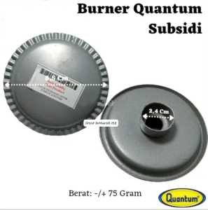 BURNER QUANTUM KECIL 8CM BARNER KUNINGAN KOMPOR KUNINGAN KUANTUM 8CM 80mm | BARNER | KUNINGAN KOMPOR GAS