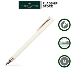 Faber-Castell Neo Slim Fountain Pen Ivory Rose Gold Chromed Medium