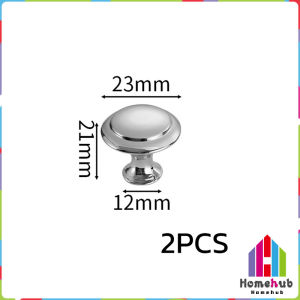 HB Stainless Steel Single Hole Kitchen Cabinet Handles Wardrobe Door Handles Drawer Knobs 2pcs/set