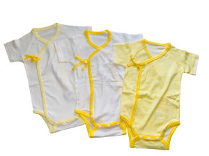 SUPER SALE!!! 3in1 Set Cute Baby Onesie Set Short Sleeve for Baby Girl Onesie Set 3in1 Kimono Bodysuit for Baby Bodysuit for Baby Kimono Onesie for Infant