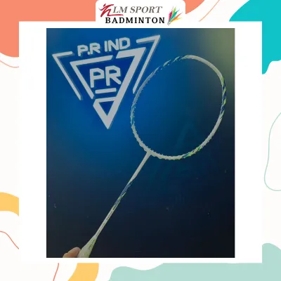 PR.IND HARIMAU PRO ARCTIC PULSE MALAYSIA LIMITED BADMINTON RACKET 4U/5U