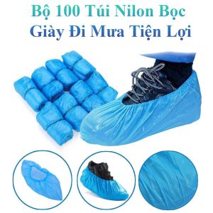 Combo 100 Túi Nilon Bọc Giày Khi Đi Mưa