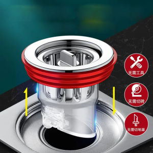 ☀Nắp Đậy Cống Thoát Nước Sàn Nhà Chống Tràn Chống Mùi Chống Tắc Nghẽn Tiện Dụng