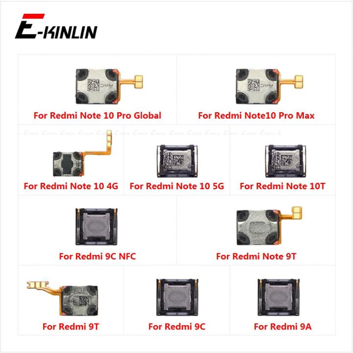 Built-in Earphone Earpiece Top Ear Speaker For Xiaomi Redmi 9A 9C NFC 10  Prime Note 10 Pro Max 10T 9T Repair Parts Lazada PH