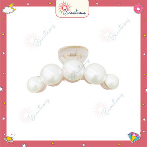 Jepit Rambut Mutiara Pearl Bobba Jepitan Fashion Daily Salon Warna Pastel Gaya Korean Style
