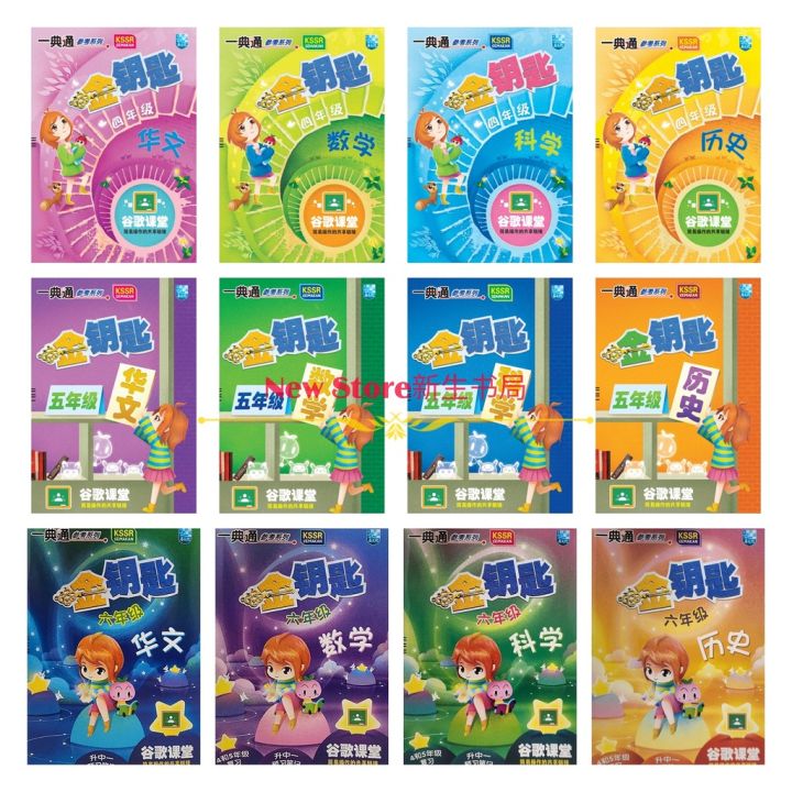 [马文化]一典通参考系列 - 金钥匙🔑 4/5/6年级课文笔记 ; KUNCI EMAS🔑 KSSR SEMAKAN Year 4/5/6 ...