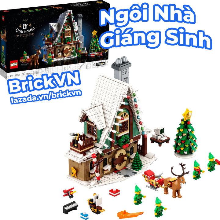 Winter Village 2020 Lego Lego Elf House 2020 Lego Winter New