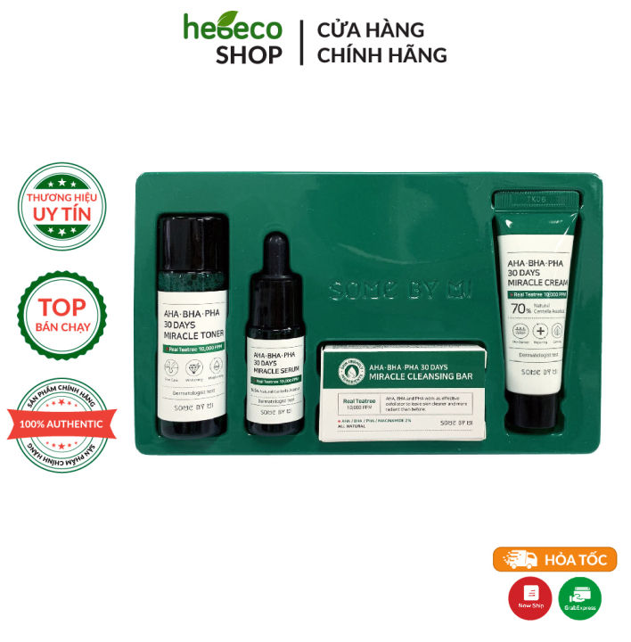 Combo mụn some by mi aha bha pha 30 days miracle mini - hàn quốc, cam ...