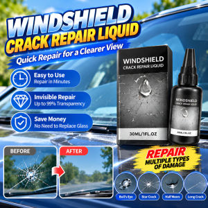 Car Windshield Repair Kit Windscreen Glass Crack Chip Repair Resin DIY Repair Automotive Maintenance Tool