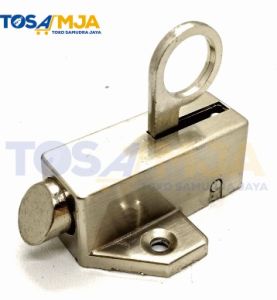 SPRING KNIFE Stainless JUMBO Kotak Bulat TEBAL | GRENDEL SLOT SELOT JENDELA SPRING KNIP KODOK | MIAMI