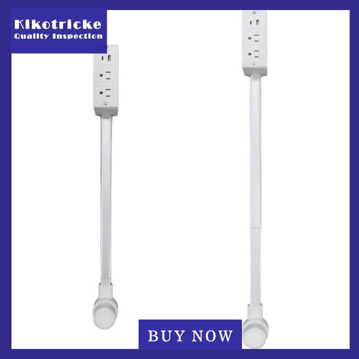 Electrical Outlet Expander USB-A USB-C and 2 AC Outlets Power Socket ...
