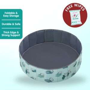 Kids Ocean Ball Pit Pool | Foldable Indoor Ball Pool Playpen Fence Macaron Ocean Balls Kolam Bola Children Baby