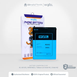 WIXEL Baterai M26G Modem Wifi Mifi XL GO IZI HKM M22 Telkomsel Orbit N1 N2 Double Power Real Capacity Batre Batrai Battery Ori Original