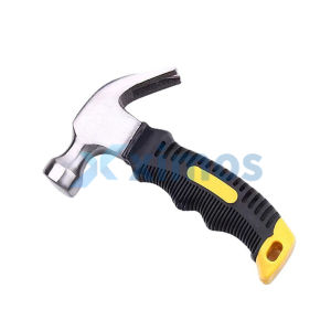 16CM Multi-function High Carbon Steel Hammer TRP Handle Mini Claw Hand Tool Hammer