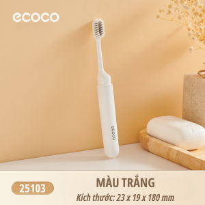 Bàn chải đánh răng ECOCO lông mềm thu gọn tiện lợi Bàn chải du lịch cho trẻ em người lớn thông minh thế hệ mới 25103