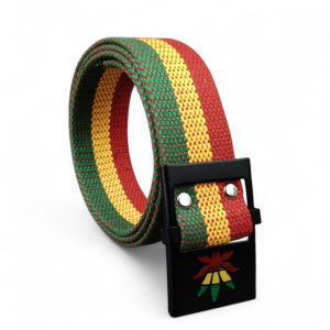 Sabuk Rasta Silet | Ikat Pinggang Pria Kanvas Edisi Rasta Mania